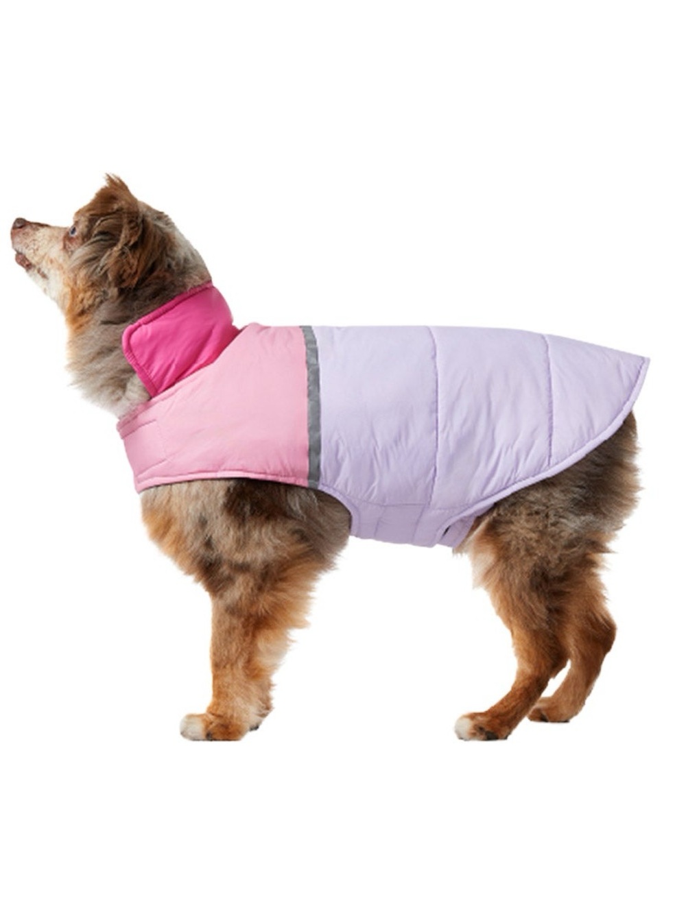32 Degrees Pink & Lavender Dog Puffer Jacket- NWOT